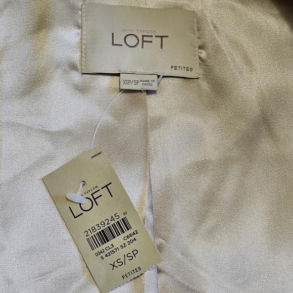 NWT Ann Taylor LOFT Faux Fur Vest - Picture 6 of 7